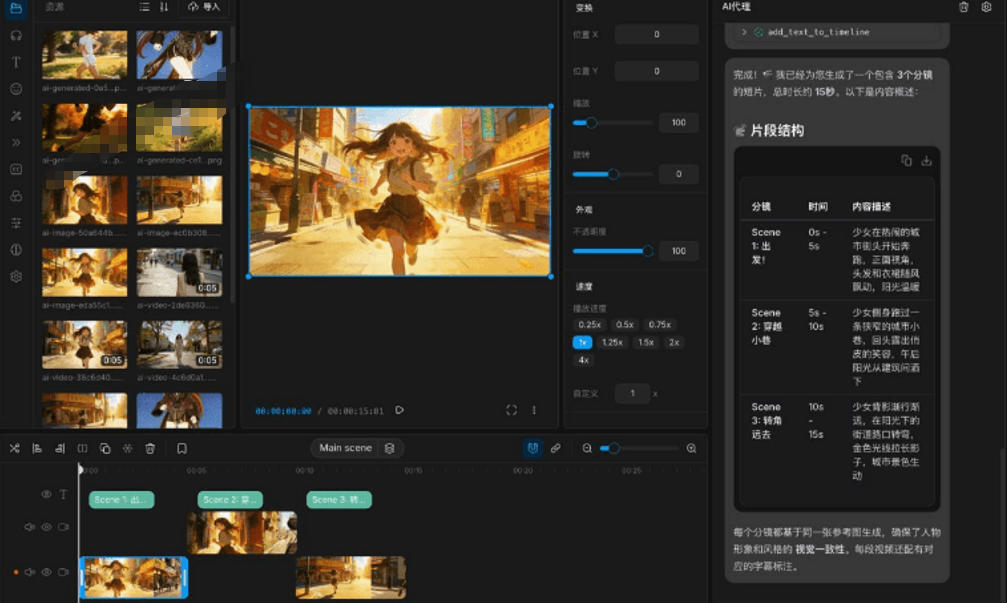 开源“剪映CapCut”替代品，居然支持一键生成视频字幕？还可在线AI剪辑视频，这也太爽了吧