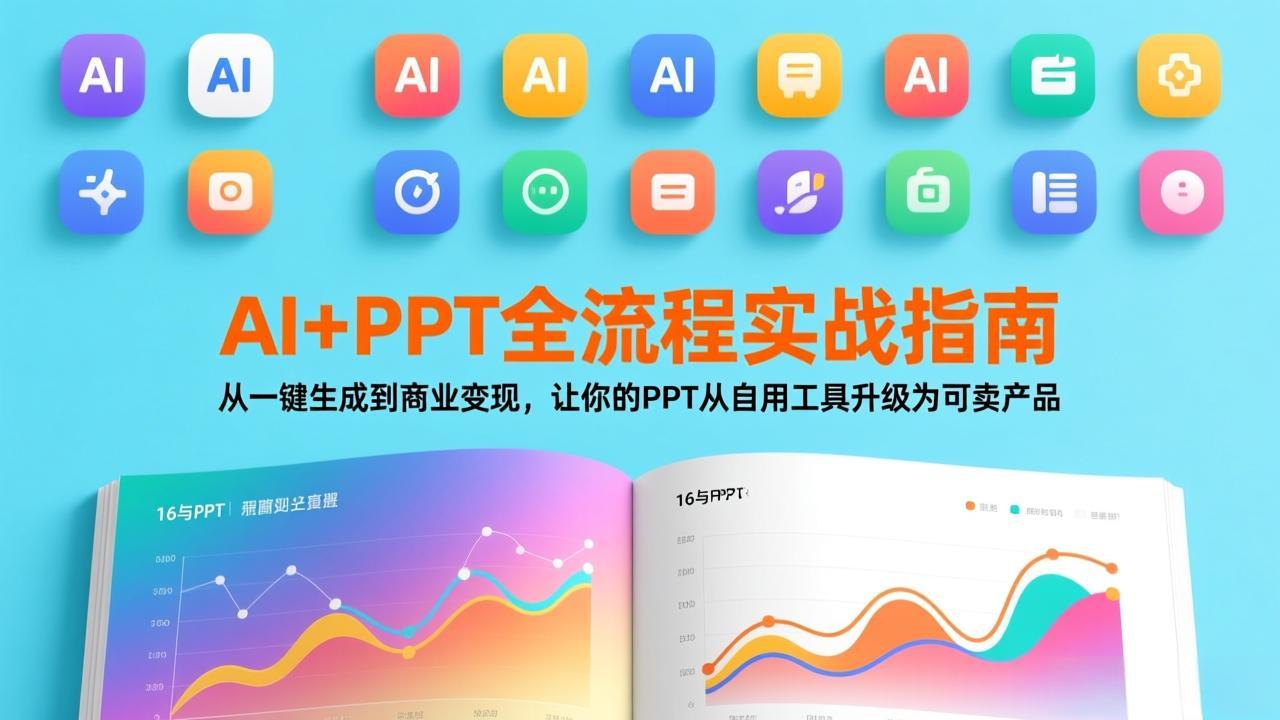 015d6661b8a5a06ce8712779cd0f2f69.jpeg AI+PPT全流程实战指南:从一键生成到商业变现,让你的PPT从自用工具升级为可卖产品