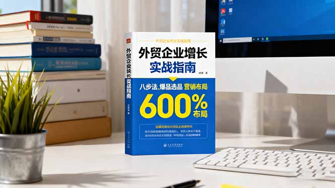 外贸企业增长实战指南,八步法、爆品选品、营销布局,业绩增长300%-鼎铸网