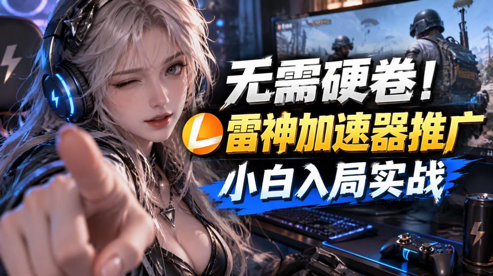 04d8e8c07f92b942fecc6c4291a6dc00.jpeg 无需硬卷!雷神加速器推广,小白入局实战一天也能几十r