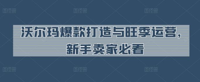 073cd1357a4409b18358c00fccbeb951.jpeg 沃尔玛爆款打造与旺季运营,新手卖家必看