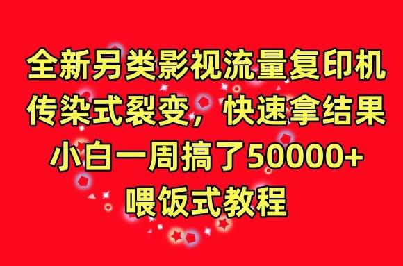 07e568945a15b8076ad47902f4101a10.jpeg 全新另类影视流量复印机,传染式裂变,快速拿结果,小白一周搞了50000+,喂饭式教程【揭秘】