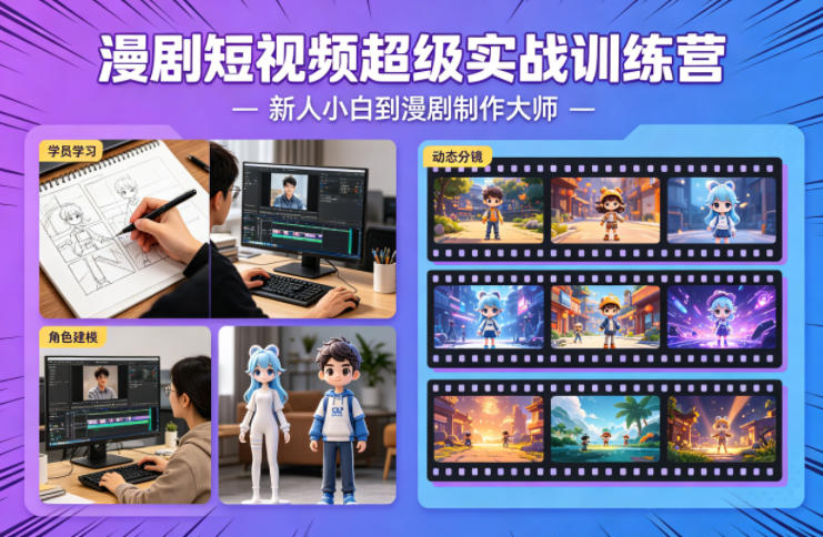 0a241cc3981bb321364920582cd141bd.jpeg 漫剧短视频超级实战训练营,新人小白到漫剧制作大师