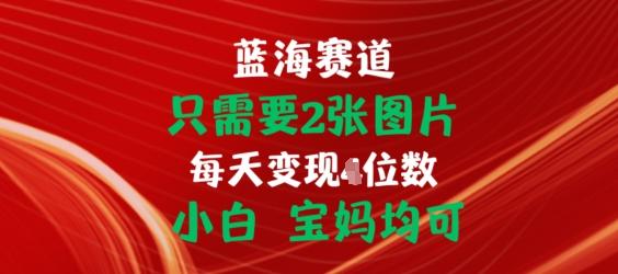 只需要2张图片，挂载链接出单赚佣金，小白宝妈均可【揭秘】-鼎铸网