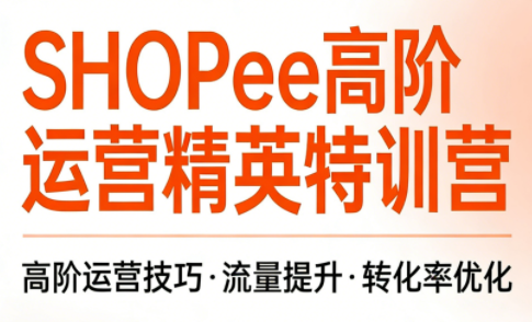梦凡老师·Shopee虾皮高阶运营课程(更新)-鼎铸网