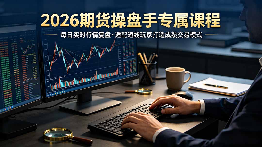 0e0cdc8b15346efcdd2fa694354aed80.jpeg 2026期货操盘手专属课程-更新7月11,每日实时行情复盘,适配短线玩家打造成熟交易模式