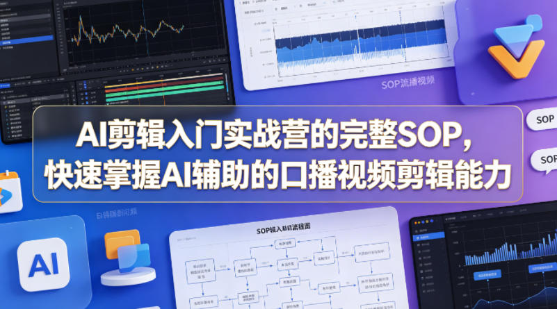 0e4b6e197b3773b81c387db95d6802cb.jpeg AI剪辑入门实战营的完整SOP,快速掌握AI辅助的口播视频剪辑能力