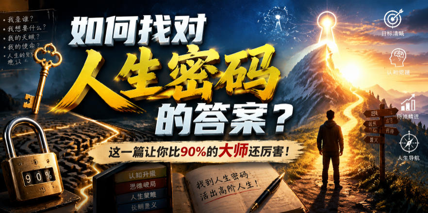 0ebdb46a7a4c3d2a727d5aacff7a60e7.jpeg 付费文章:如何找对人生密码的答案?这一篇让你比90%的大师还厉害!