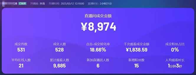 靠不露脸读稿子直播，日入5000+，普通人直播带货的新风口，抖音破价直…