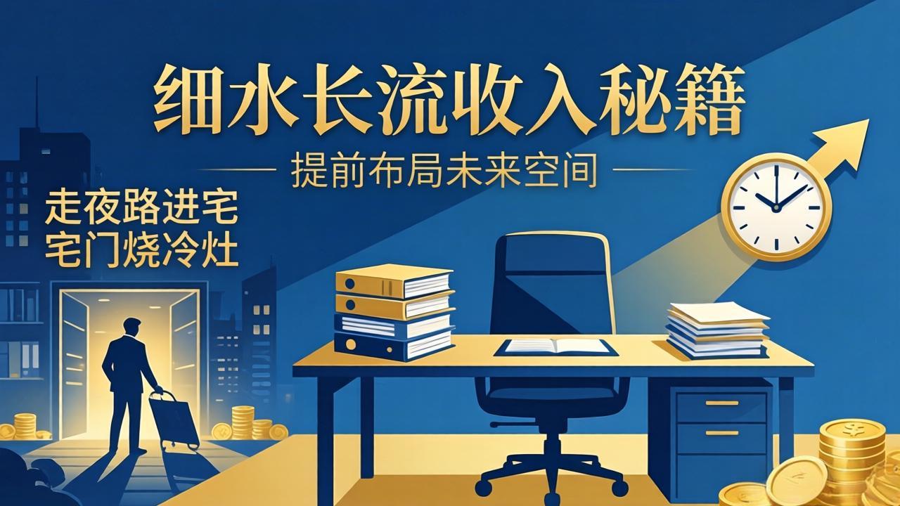 0facc3de45ba4e862d0d659b8adbc57e.jpeg 某付费文章:细水长流收入秘籍:走夜路进宅门烧冷灶,提前布局未来空间