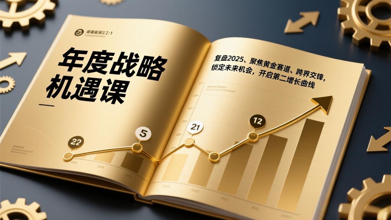 120e2de01050e3a883fa460611fe429f.jpeg 年度战略机遇课,复盘2025、聚焦黄金赛道、跨界交锋,锁定未来机会,开启第二增长曲线