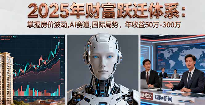 1404871a2259ae2f35d823c817881c26.jpeg 2025年财富跃迁体系:掌握房价波动,AI赛道,国际局势,年收益50万-300万
