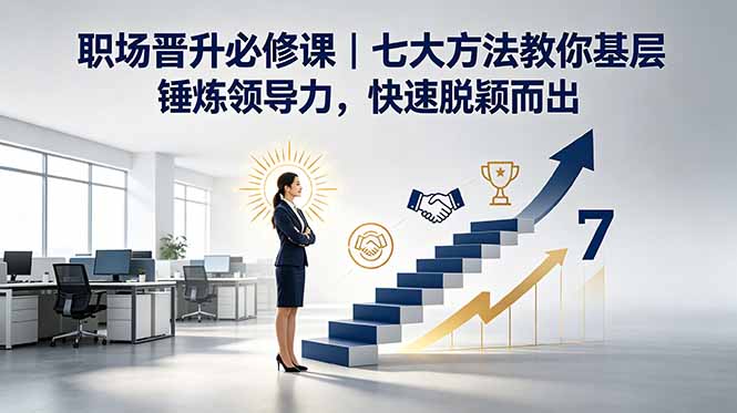 付费文章：职场晋升必修课｜七大方法教你基层锤炼领导力，快速脱颖而出-鼎铸网