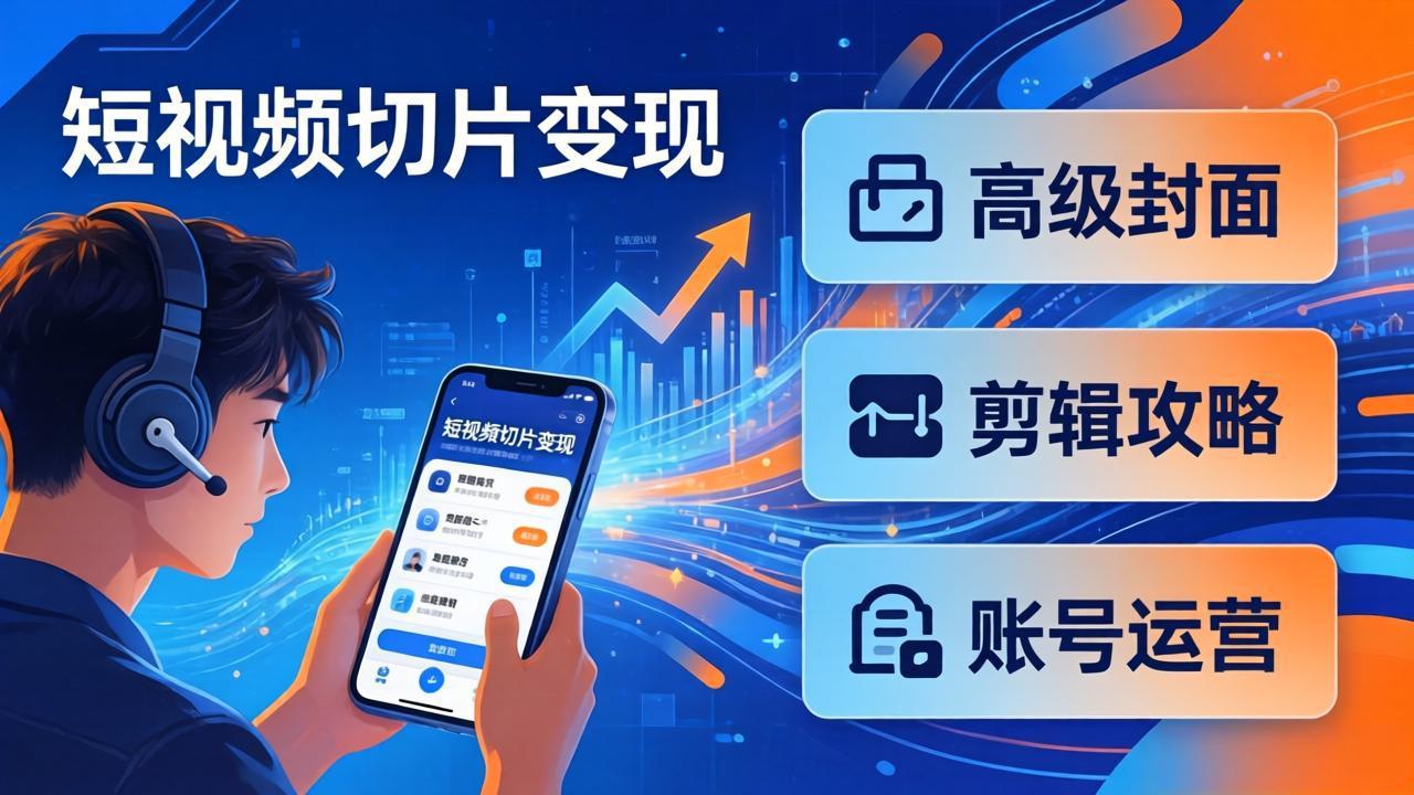 1557f28eb53753f5b4da1a1d8ffaf4ab.jpeg 短视频切片变现速成班2.0:高级封面+剪辑攻略+账号运营,0基础小白快速入局副业