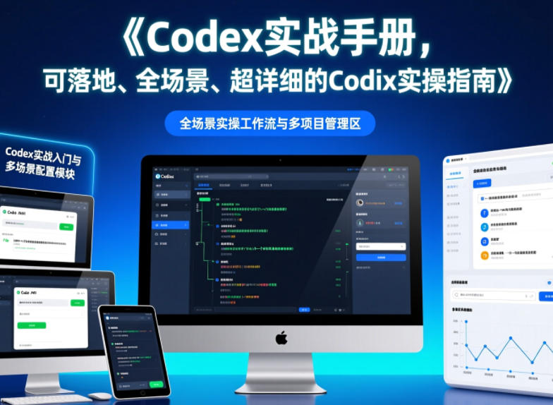 Codex实战手册,可落地、全场景、超详细的Codex实操指南-鼎铸网