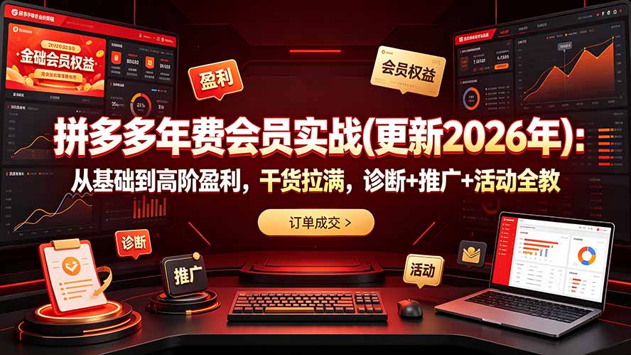 拼多多年费会员实战(更新2026年-鼎铸网