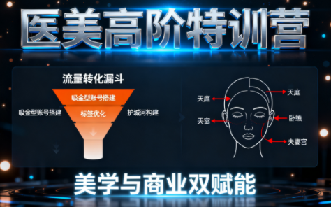 0-1000万医美高阶特训营课程-鼎铸网