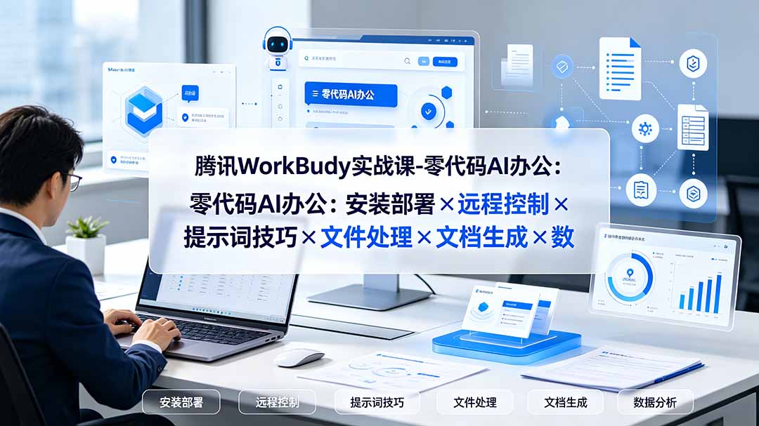 1b563b4ad0cb15507076282e250f92dc.jpeg 腾讯WorkBuddy实战课-零代码AI办公:安装部署×远程控制×提示词技巧×文件处理×文档生成×数据分析