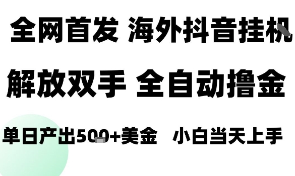 20b2b23e75b929d4b75e25c9ba931594.jpeg 海外抖音无人直播,单日产出1.5k+,长期稳定,新手可玩,无脑操作【揭秘】