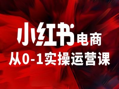 21f2051ac9329467678ff5419789c0f3.jpeg 小红书电商从0-1实操运营课,让你从小白到精英