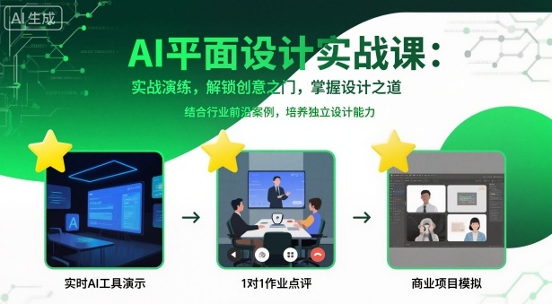 2242a6ddbb33d4abb8b426e21ce53b88.jpeg AI平面设计实战课,实战演练,解锁创意之门,掌握设计之道