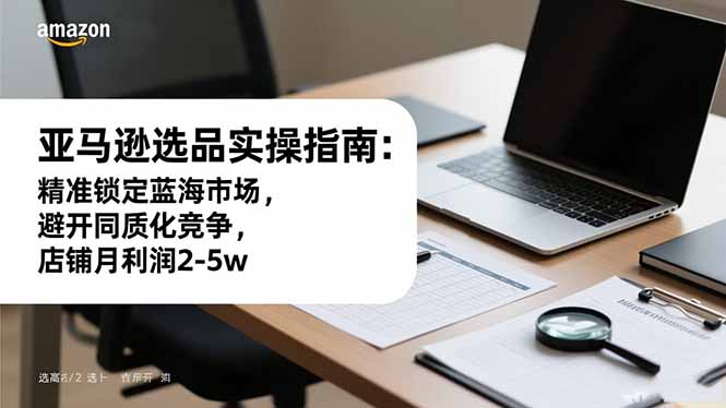 23755caeb66ec9c895474c2b84b1093c.jpeg 亚马逊选品实操指南:精准锁定蓝海市场,避开同质化竞争,店铺月利润2-5w