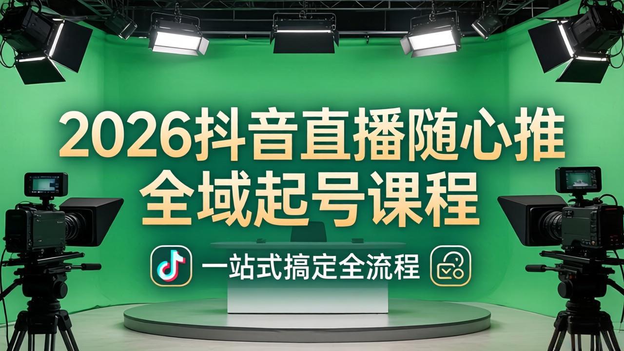 257d0a525f9ca0c01f885d0ce11ecfe9.jpeg 2026抖音直播随心推全域起号课程:一站式搞定直播起号、稳号、放量全流程(更新4月
