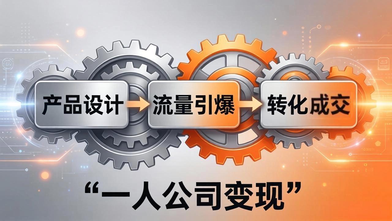 2596e43f5b4fa7876701ee2bad057b82.jpeg 一人公司变现全攻略:产品设计+流量引爆+转化成交,打造不受年龄限制的长期事业
