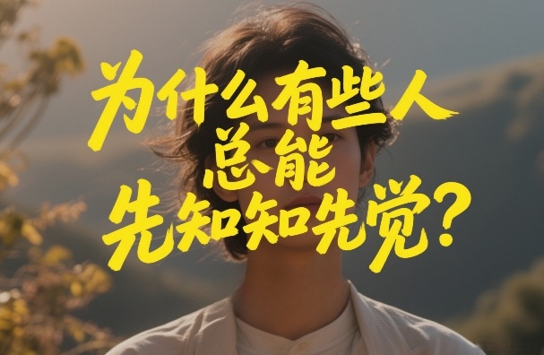 25a4ec8e1f24d1c185835c0cd77c473d.jpeg 付费文章:为什么有些人总能先知先觉?