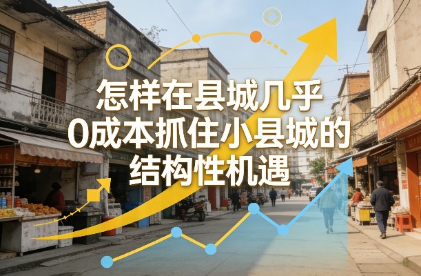 260639df9838e09b670e74582557507b.jpeg 付费文章:怎样在县城几乎0成本抓住小县城的结构性机遇