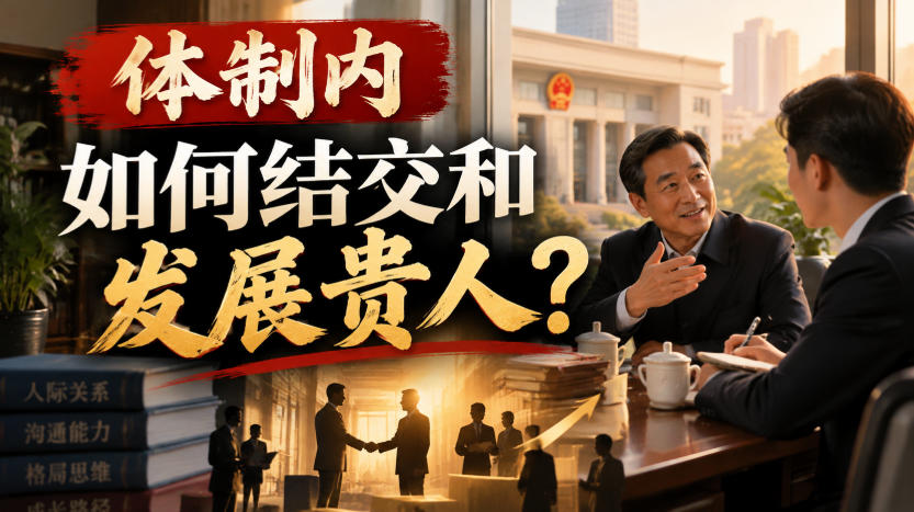 某公众号付费文章：体制内，如何结交和发展贵人?-鼎铸网