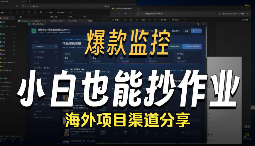 抖音爆款数据监控工具_海外网盘拉新渠道-鼎铸网