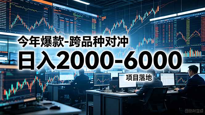 今年爆款-跨品种对冲日入2000-6000，项目落地！-鼎铸网