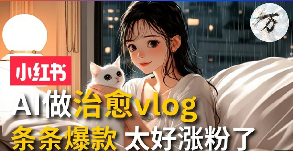 2b760917fd44cb53e7c98c4193f6a903.jpeg AI治愈系vlog动画视频,小红书1个月轻松涨粉破万,商单报价1500+日入2000+