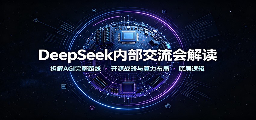 DeepSeek内部交流会解读：拆解AGI完整路线，开源战略与算力布局底层逻辑-鼎铸网