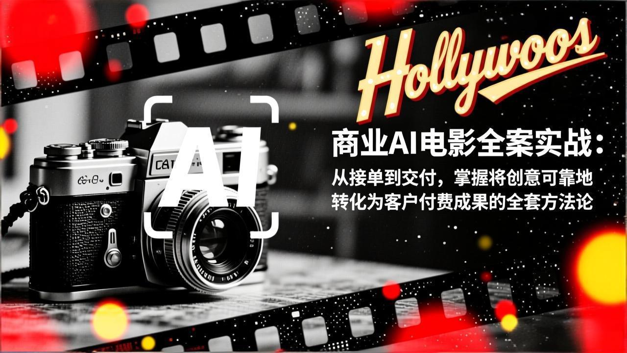 2e10d3092d199f7ccf72ac1d2c897c57.jpeg 商业AI电影全案实战:从接单到交付,掌握将创意可靠地转化为客户付费成果的全套方法论