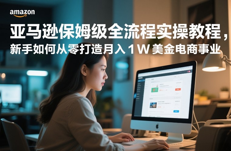 2ec34f8ad3be3309a567935e952dc4b0.jpeg 亚马逊保姆级全流程实操教程,新手如何从零打造月入1W美金电商事业