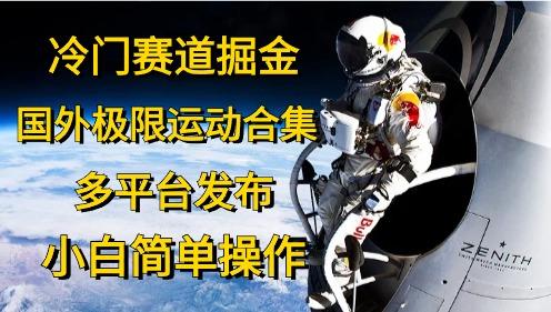 30bc000dc6541351ff1993cdcb8cedf8.jpeg 冷门赛道掘金,国外极限运动视频合集,多平台发布,小白简单操作