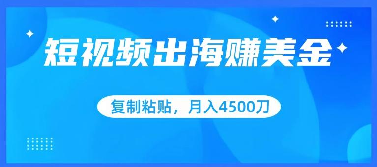 32e84f498522d3e0aa3d3fbfca9a9f96.jpeg 短视频出海赚美金,复制粘贴批量操作,小白轻松掌握,月入4500美刀【揭秘】