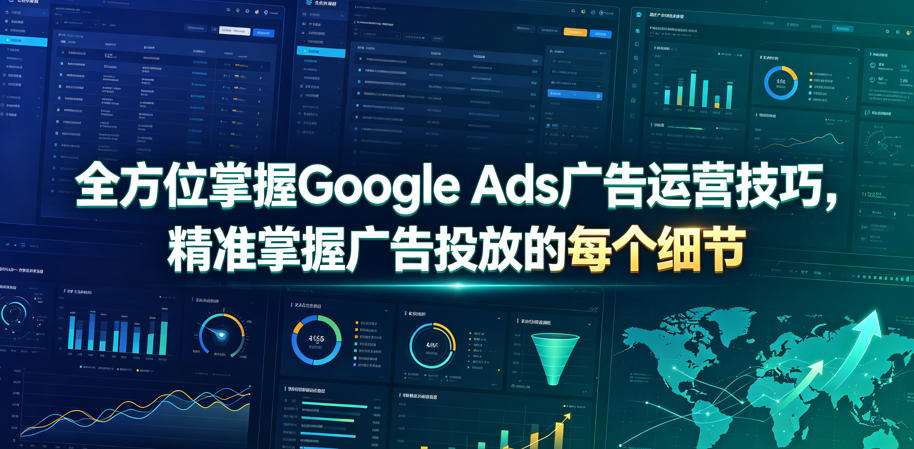 全方位掌握Google Ads广告运营技巧，精准掌握广告投放的每个细节【原创双语字幕】-鼎铸网