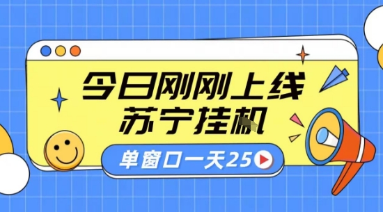 苏宁全自动采集挂G项目 稳定可批量 单窗口收益30+ 附教程【揭秘】-鼎铸网