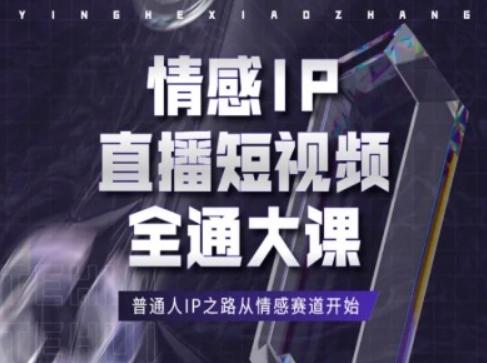 情感IP直播短视频全通大课，普通人IP之路从情感赛道开始-鼎铸网