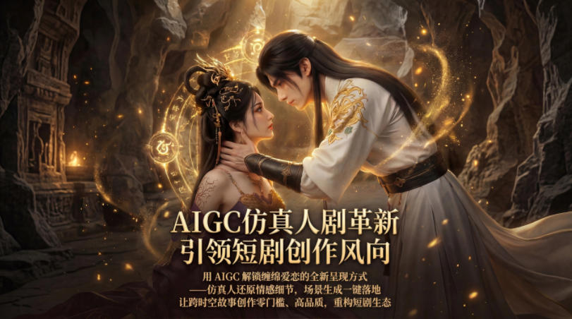 3896c50aeb6720220fdc1b3f2c593609.jpeg AIGC仿真人《合欢宗》短剧教学,用AIGC解锁缠绵爱恋的全新呈现方式,让跨时空故事创作零门槛、高品质,重构短剧生态