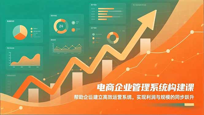 3cba3e0b4002869ca2e81673b5d84853.jpeg 电商企业管理系统构建课:帮助企业建立高效运营系统,实现利润与规模的同步跃升
