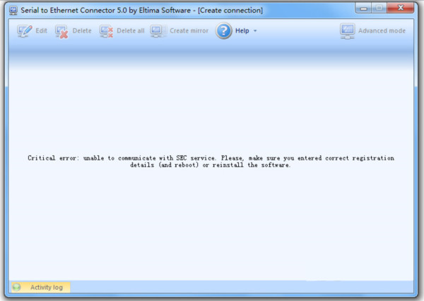 Serial to Ethernet Connector(串口共享器) v5.0.8 绿色版-鼎铸网