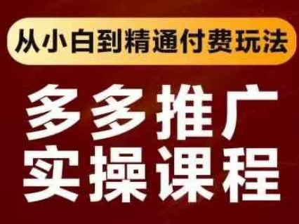 3e1a7a3914c459f1cdbe5bfdb070fa2b.jpeg 拼多多推广实操课程,从小白到精通付费玩法