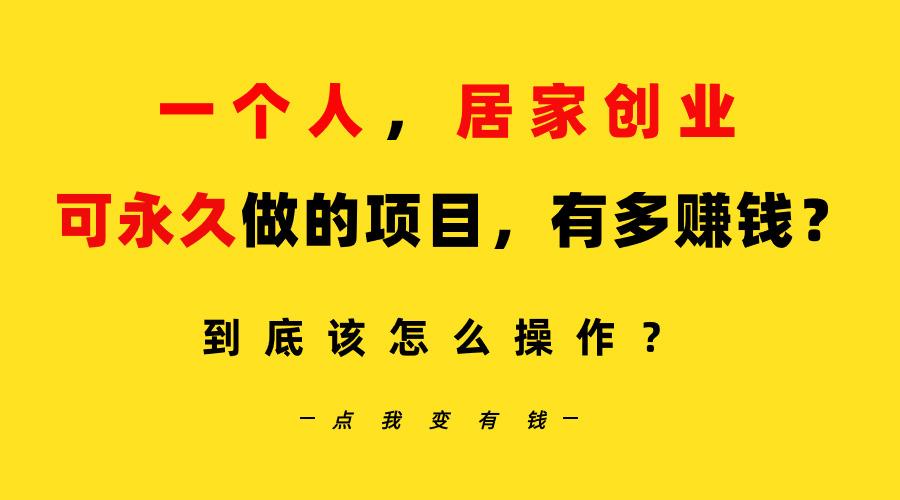 一个人，居家创业：B站每天10分钟，单账号日引创业粉100+，月稳定变现5W…-鼎铸网