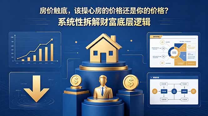 付费文章:房价触底,该操心房的价格还是你的价格?系统性拆解财富底层逻辑-鼎铸网