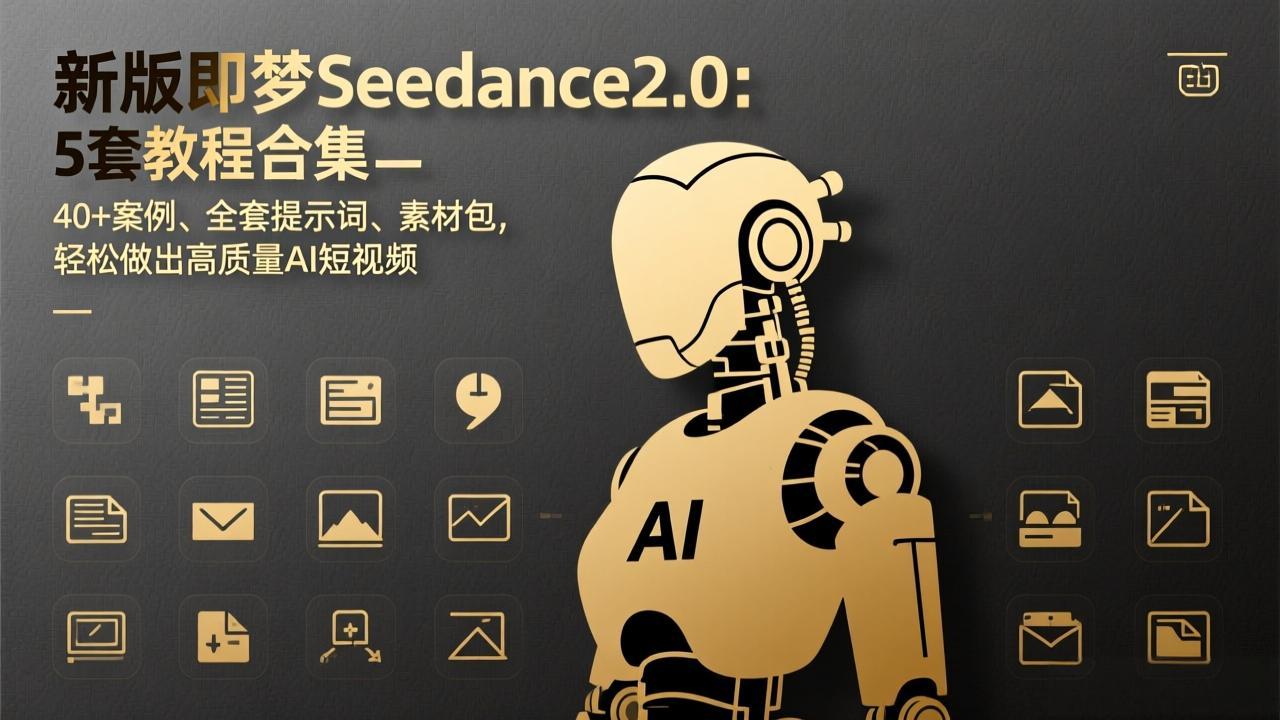 43ced8895e5b9207b3bff7efe3e8d4e5.jpeg 新版即梦Seedance2.0:5套教程合集,40+案例、全套提示词、素材包,轻松做出高质量AI短视频