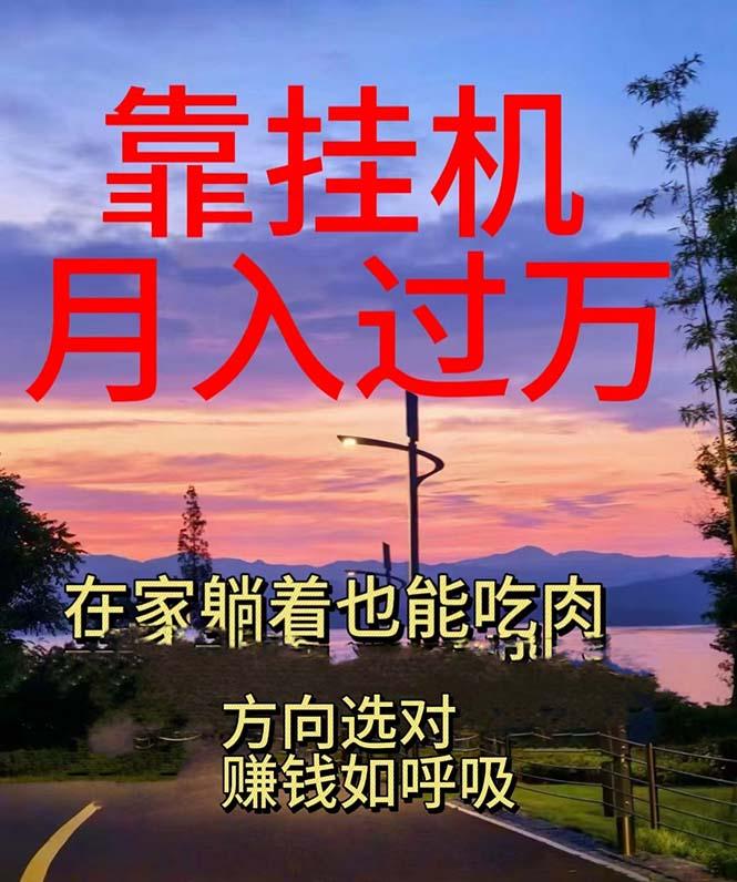 靠挂机，日入1000+，躺着也能吃肉，电脑手机都可挂-鼎铸网